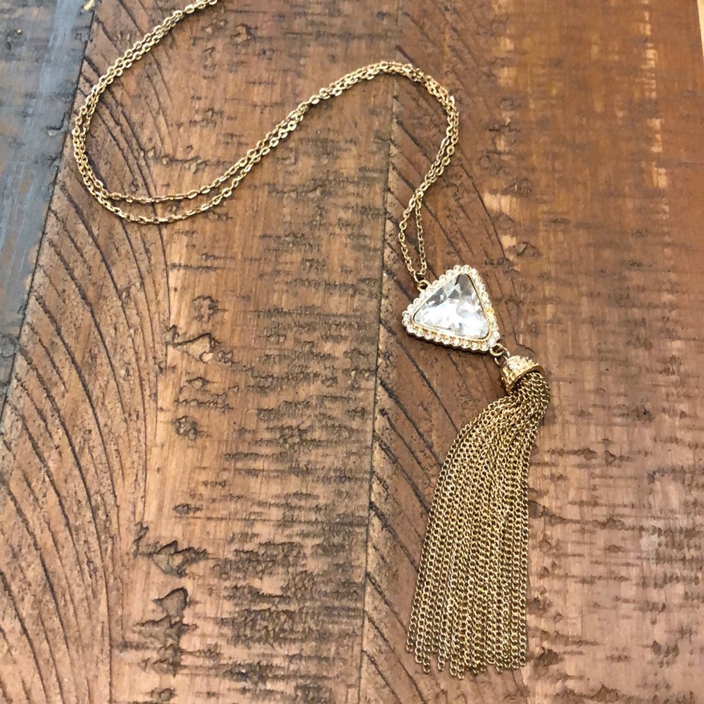 Extra Long Tassle Necklace
